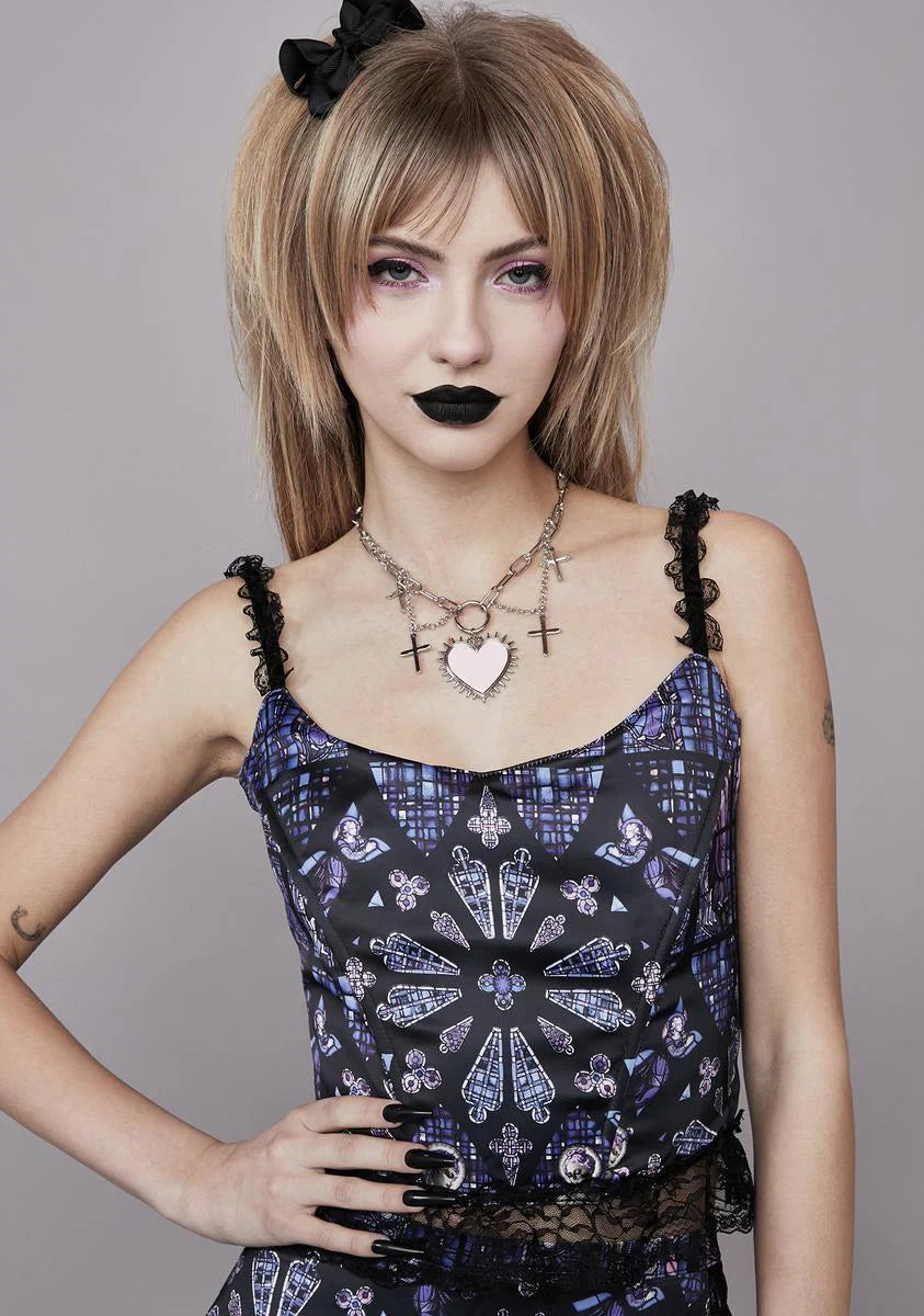 Spiritual Sacrilege Corset Top