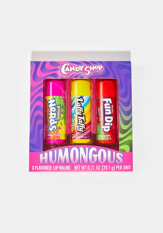 Humongous 3 Piece Lip Balm Set
