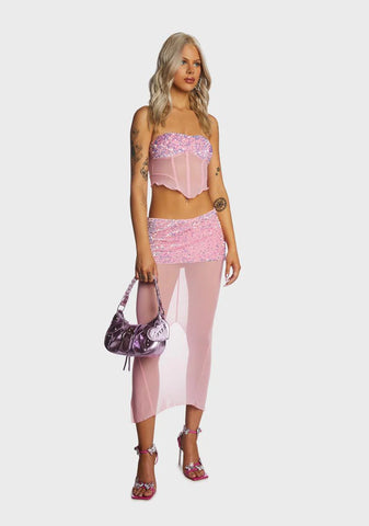 Baby Raise Your Glass Skirt Set