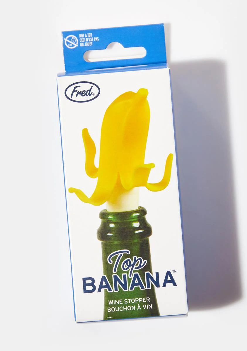Top Banana Wine Stopper