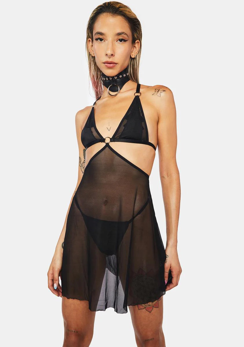 Pleasing You Sheer Babydoll