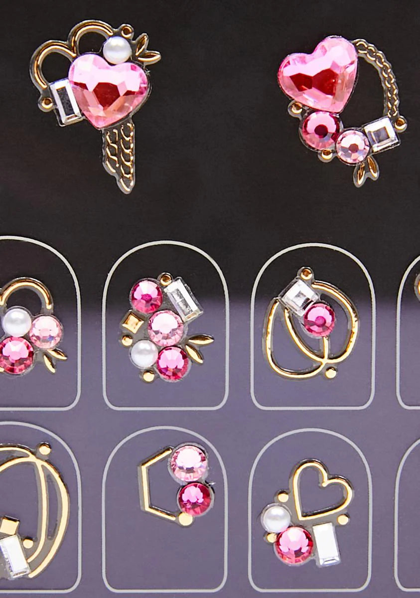 Diva Go Glam Nail Art Decals