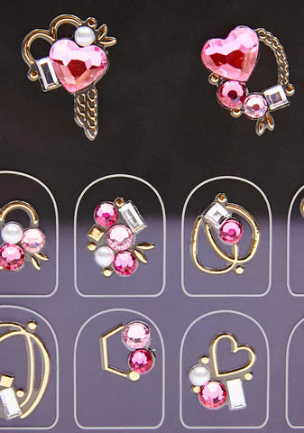 Diva Go Glam Nail Art Decals