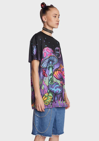 Step Into The Dark Oversized Tee