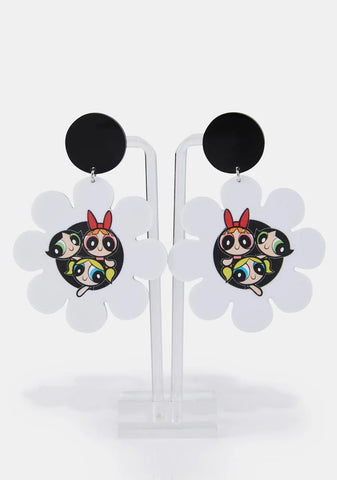 Groovy Gals Flower Earrings