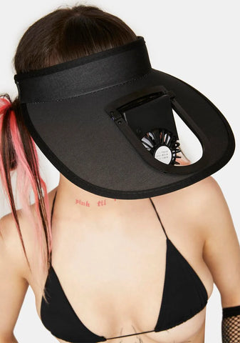 Stay Cool Fan Visor