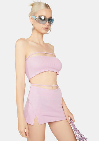 Amethyst It Girl Skirt Set