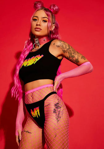 Here Kitty Kitty Tank & Panty Set