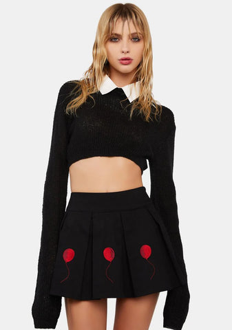 Time To Float Pleated Skirt