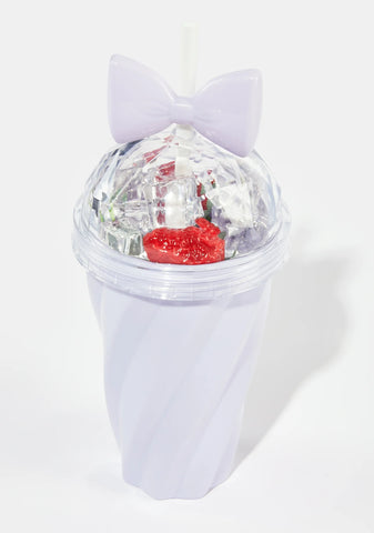 Lilac Cute As A Bow Tumbler Cup