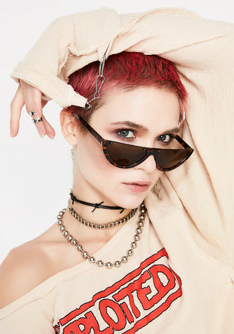 Tortoiseshell Give Them Shade Sunglasses