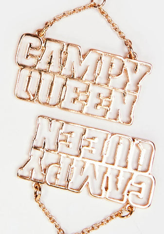 But Is It Camp Drop Earrings