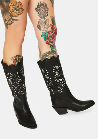Sacred Song Filigree Cowboy Boots