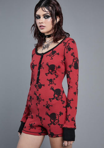 Plain Disguise Thermal Onesie