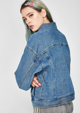 Stop Thinking Denim Jacket