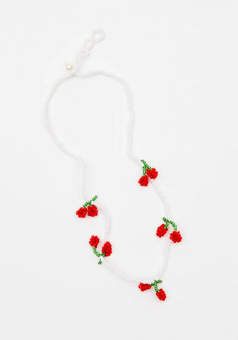 Bunch Of Sweetness Beaded Necklace