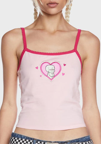 Handsome Squidward Tank Top