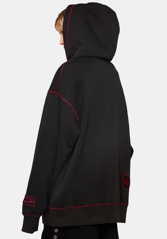 Sinner Made Oversized Hoodie