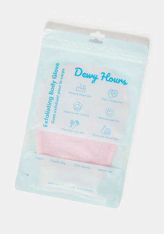 Pink Exfoliating Body Glove