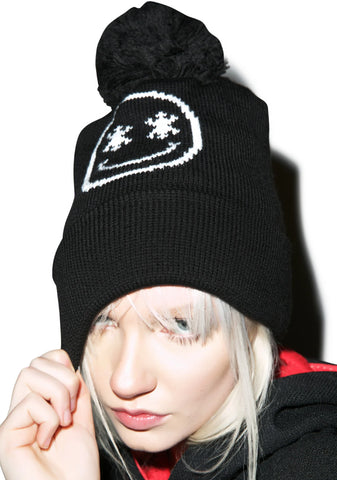 Smileflake With Pom So Deep Beanie