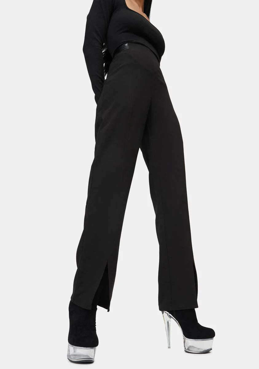 Ella Split Cuff Trousers