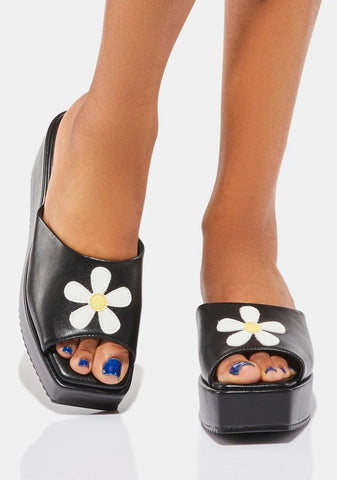 Sirena Bloom Platform Sandals
