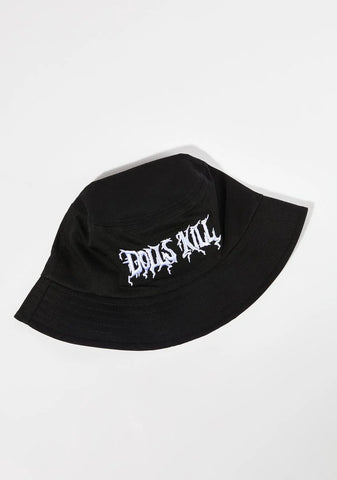Embroidered Logo Bucket Hat