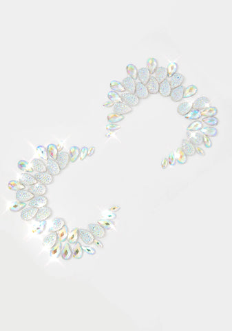 Crystal Diamond Face Jewel