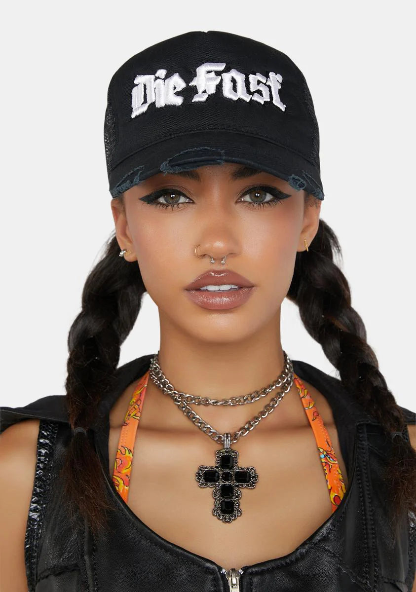 Die Fast Trucker Hat