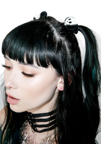 Spooky Skelly Hair Ties