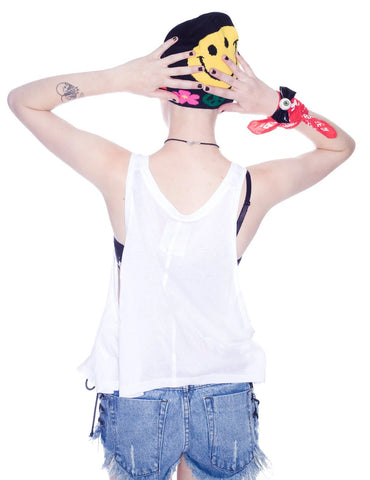 Defender Bowie Tank - White