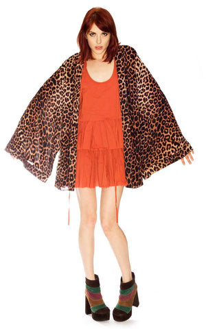 Surrender Leopard Kimono