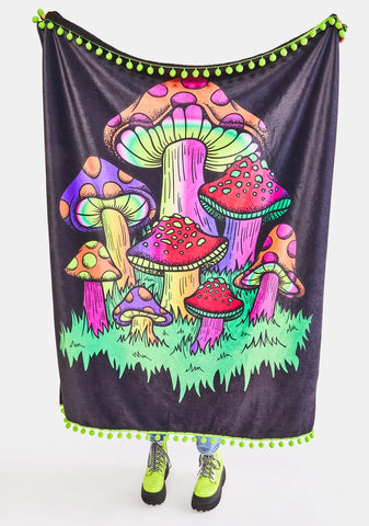 Mind Trip Throw Blanket