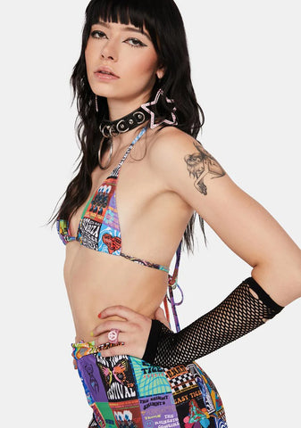 Nostalgia Bikini Top