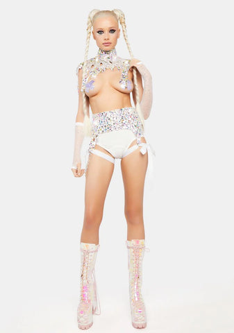 Diamond Drip Neckpiece