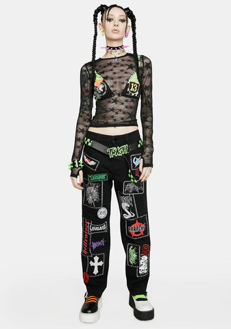 Stellar Headliner Fishnet Top