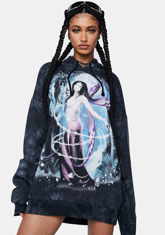 Night Sorcery Oversized Hoodie