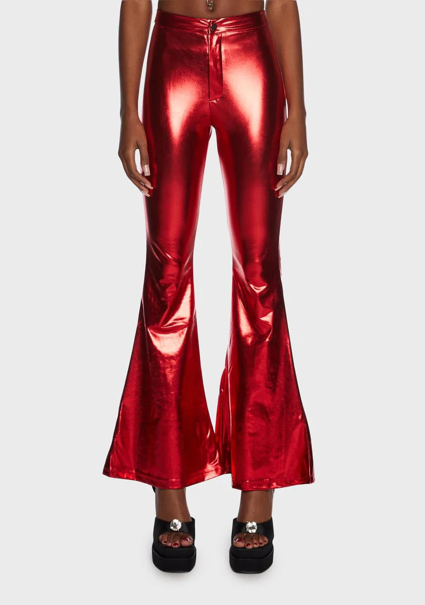 Fire Think Quick Vegan Leather Pants