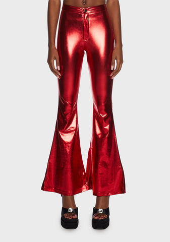 Fire Think Quick Vegan Leather Pants