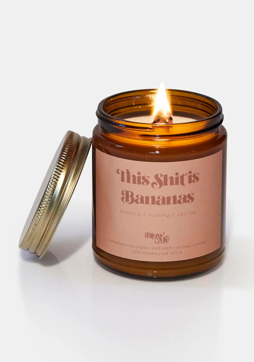 This Shit Is Bananas Candle