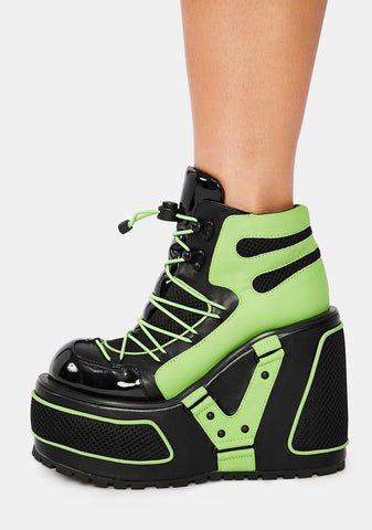 Hijacked Chunky Platform Sneakers