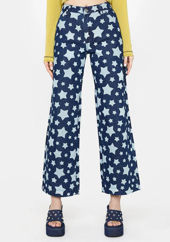 National Anthem Wide Leg Jeans
