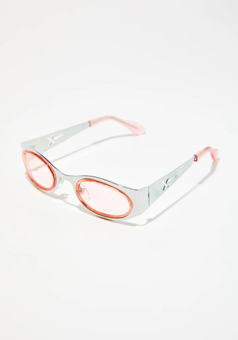 Millennial Metal Clear Sunglasses