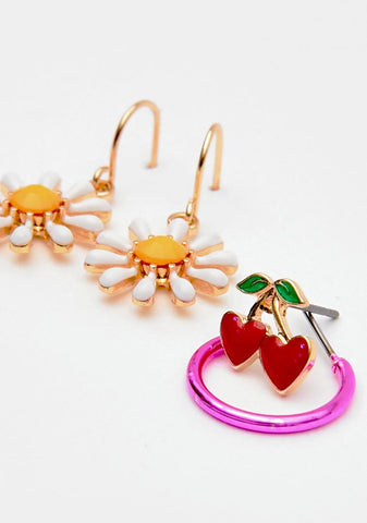 Days Go By Multi Earrings Set