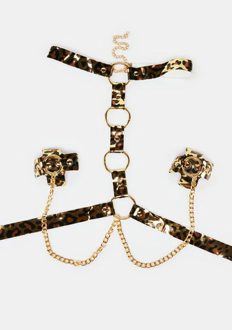 Leopard Queen Safari Reusable Chain Pasties