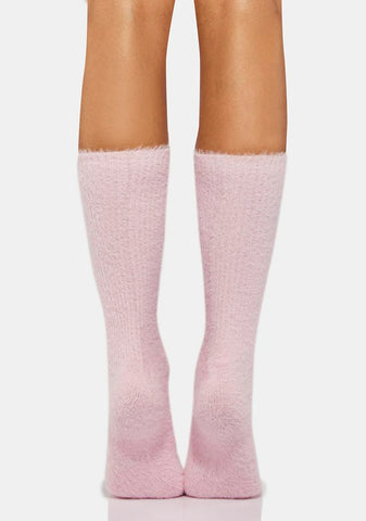 Baby Don't Wait Up Knee High Socks