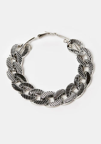 Stronger Than You Hoop Earrings