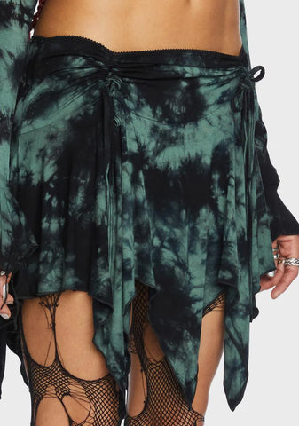 Reading Palms Mini Skirt