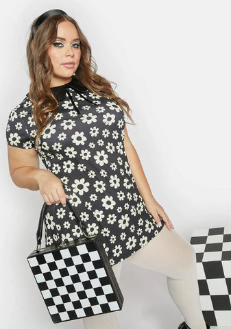 Plus Boo Everybody's Talkin' Mini Dress