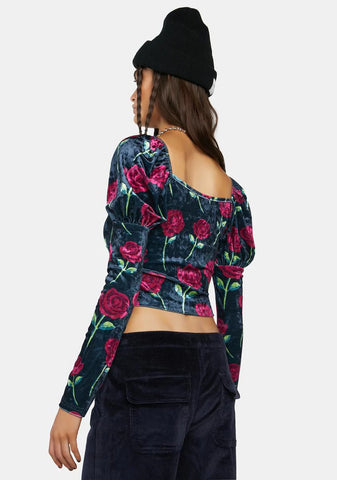 Bouquet Of Thorns Long Sleeve Top